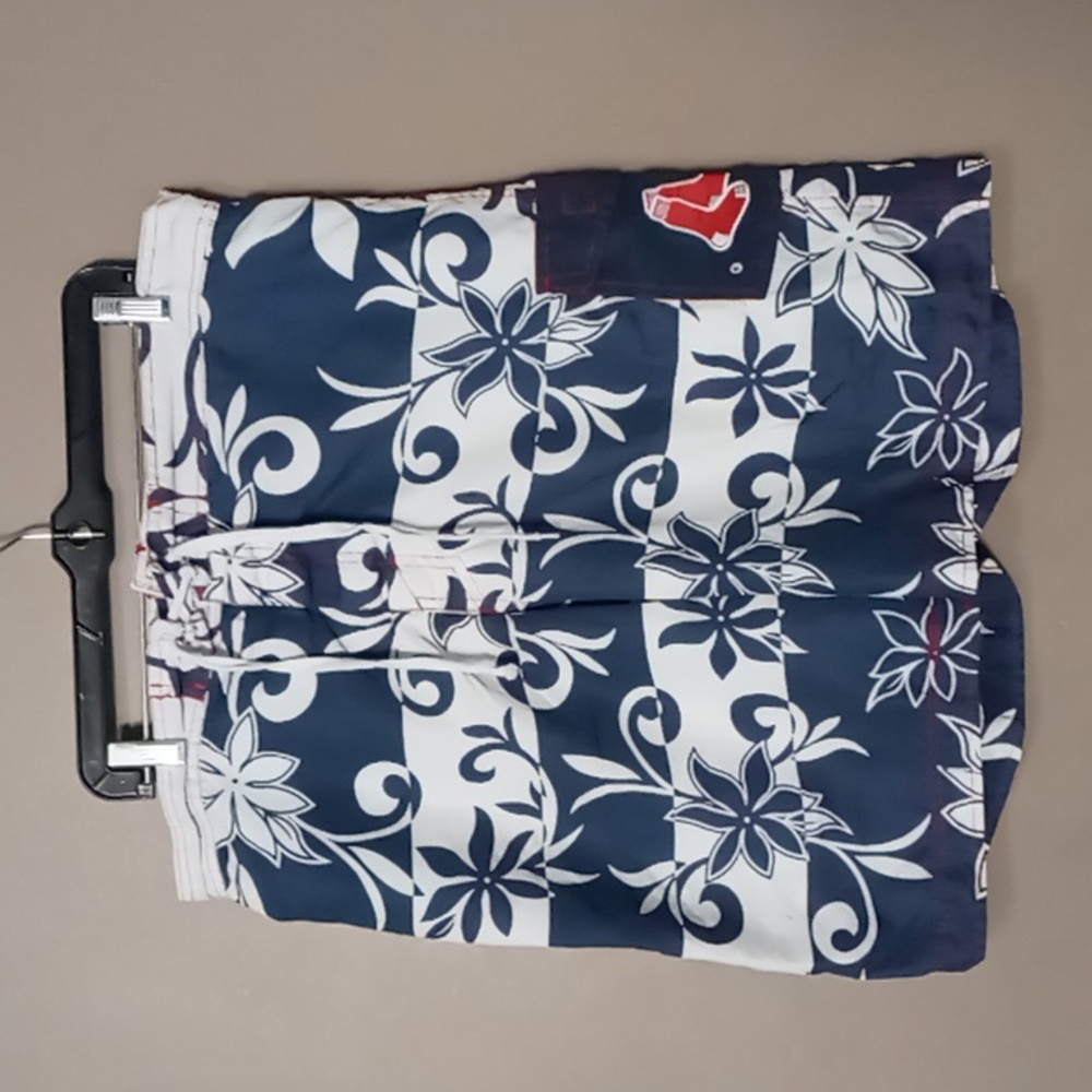 MLB Genuine Merchandise Boston Red Sox Swim Trunks w Red Sock Pocket XL